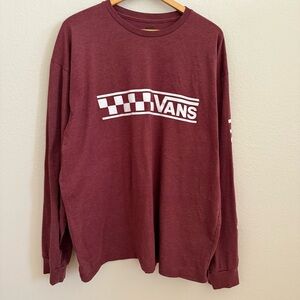 Vans Long Sleeve Classic Logo Short Size XXL
